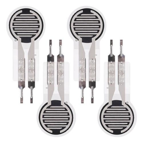 4 stk tynnfilmtrykksensor 20 g–2 kg, høy følsomhet