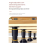 2 Pcs Adjustable Height Bed Support Legs 8.5-13 In 5
