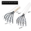 Small Nail Rake with Net Bag Shell Digging Tool Se 4