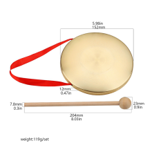 Praktisch Hand Gong Percussie-instrument voor Scholen