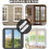 6 Paar Kippriegel, Fensterriegel aus Kunststoff 7