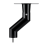 Rain Chain Gutter Adapter Black Installation Suit 1