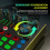 Mixer de áudio V8S com modificador de voz, mixer de podcast, S 8