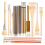 20pcs Pottery Glaze Brushes Set, Ceramic with Long 2