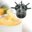Conjunto de panelas para fondue multiuso para acampamento ao ar livre com 3