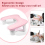 Supporto per braccio per unghie, design Tech, manicure per mano 9
