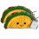Emocionálne Tacos, Háčkovanie, Ručne vyrobené Roztomilé Pozitívne S 2