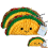 Emocionálne Tacos, Háčkovanie, Ručne vyrobené Roztomilé Pozitívne S 3