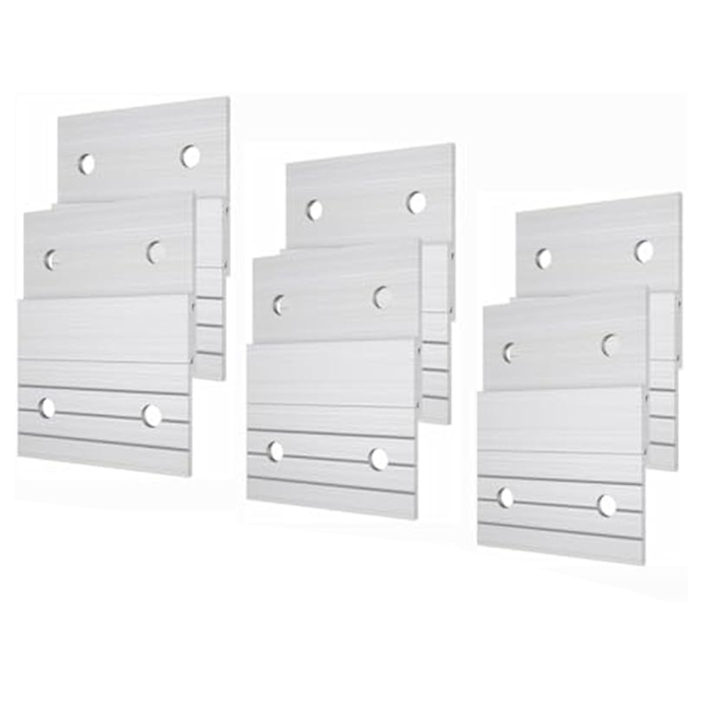 6Pairs Z Clips French Cleat Picture Hanger Aluminu 4851430216013