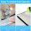Tool Retractor Roller for Fly Screens, 4PCS Instal 4