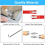 Tool Retractor Roller for Fly Screens, 4PCS Instal 7