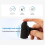 Mouse Bluetooth Universal Anéis de Dedo Óptico Min 6