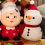 Brinquedos de pelúcia de Natal Boneca de desenho animado macia adequada para 7