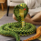 Simulação Boneca Cobra Pelúcia Longa Python Rag Zo 4