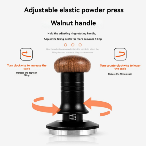 Poudre de remplissage élastique à force équilibrée Tamper Hamme