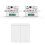 2PCS Wireless Light Wall Switch RF 433Mhz Relay Re 2