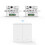 2PCS Wireless Light Wall Switch RF 433Mhz Relay Re 3