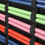 Supporto per bacchette da appendere, espositore portatile pieghevole 6