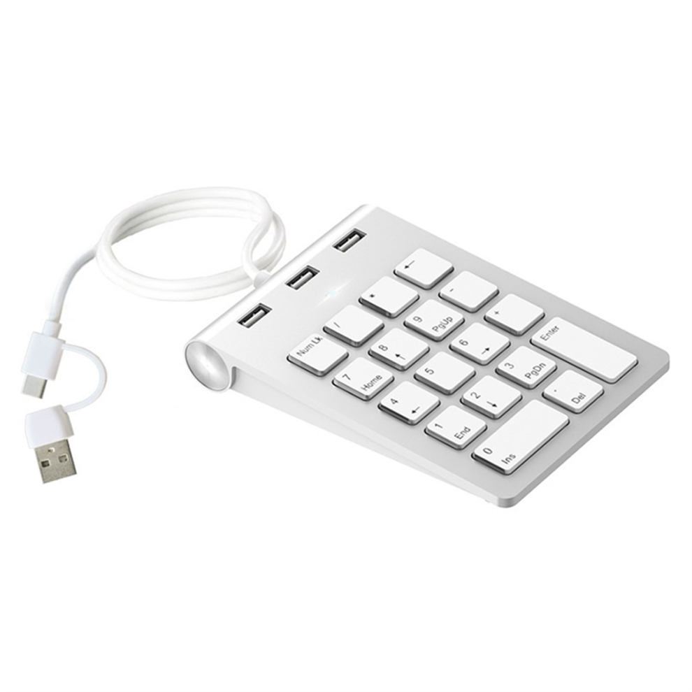 Mini Numeric Keypad Keyboard 18Keys Key Pad Numpad 4851430223769