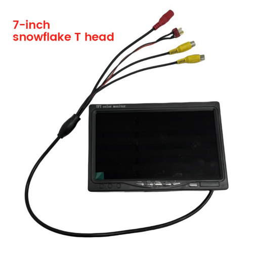 7-ιντσών FPV LCD οθόνη, έγχρωμη προβολή, ανάλυση 800x480, για C 2