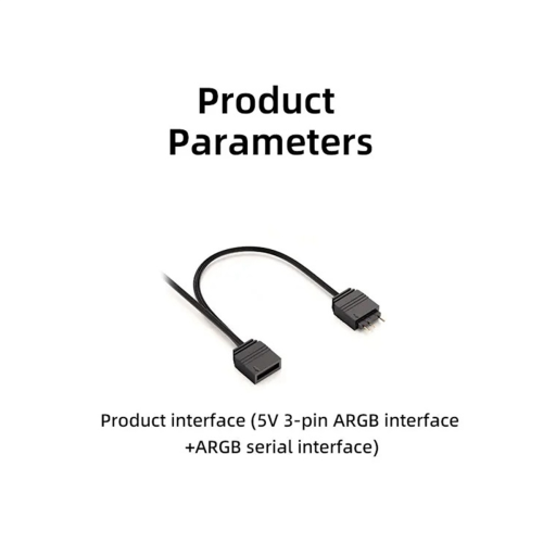 Προσαρμογέας ATX 24Pin ARGB Μετατροπέας 90 24PIN RGB Τροφοδοσία 2