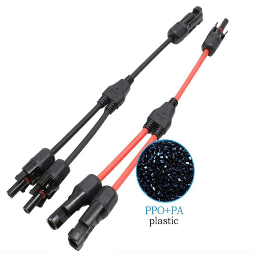 Conector de energia solar, cabo de derivação Y, cabo paralelo 2