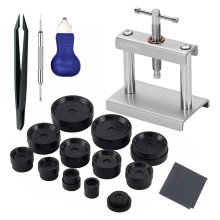 Uhrenpresswerkzeug, Uhrenglas-Pressset, Set Back C