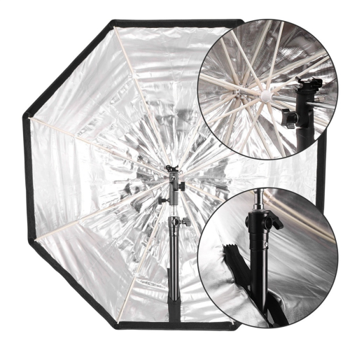 Οκταγωνική ομπρέλα Softbox 80cm Universal Top Flas 2