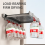 Wall Mounted Folding Storage Shelf, Aluminum Alloy 6