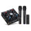 Karaokeapparaat met twee microfoons, Bluetooth 5.0, geluid 2