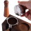 58.5mm Coffee Tamper Distributor Tool Walnut Cover 3