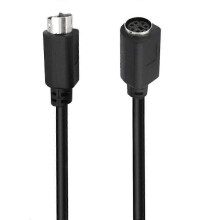 Type A 1.8m Mini DIN 6 Pin Cable Male to Female Straight Head Copper Core Extension Cord