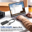 Hub USB 2.0 com 3 portas e cabeças de placa de som externas de 7.1 canais 6