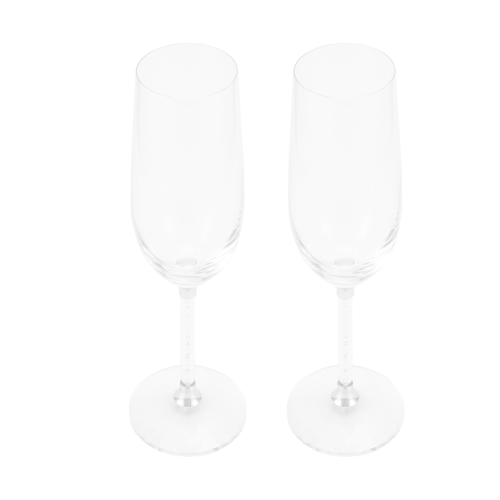 2 bicchieri da sposa e flûte da champagne personalizzati 2