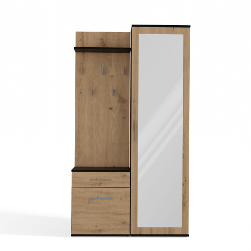 (Anthracite Artisan) DUO HANGER WARDROBE 2