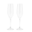 2 bicchieri da sposa e flûte da champagne personalizzati 2