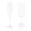 2 bicchieri da sposa e flûte da champagne personalizzati 4