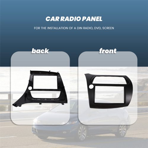 Til Double-Din frontpanel for radio, DVD-stereo og CD-panel Da 2