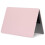 (Light Pink, Multicolor) Matte Plastic Front and Back Protective Shell for MacBook Air 13" (2020)-Light Pink 3