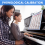 Gráfico de acordes de piano - Exercício gráfico de música com tom 10
