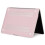 (Light Pink, Multicolor) Matte Plastic Front and Back Protective Shell for MacBook Air 13" (2020)-Light Pink 4