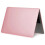 (Pink, Multicolor) Matte Plastic Front and Back Protective Shell for MacBook Air 13" (2020)-Light Pink 3