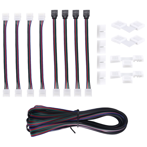 Καλώδιο επέκτασης ταινίας LED RGB 4 ακίδων 16,4FT (5M), LED 2