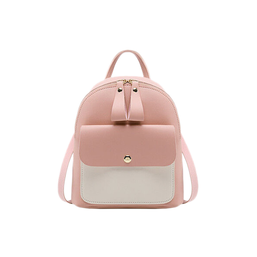 Zaino Da Scuola Per Ragazze E Donne In Pelle Pu Mini Pu-image