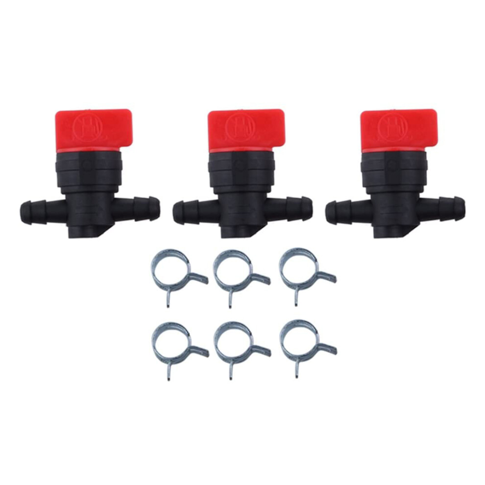3Pcs 494768 698183 Fuel Shut Off Valve With Clamp 4851430235052