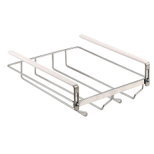 Ρυθμιζόμενος Οργανωτής Ποτηριών Κρασιού, Κρεμαστό Μεταλλικό Ράφι
