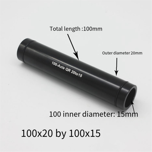 Mountain Bike Bicycle 20mm Thru-Axle Conversion to 2