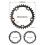 Σετ στροφάλων ποδηλάτου δρόμου 50T-110BCD 53 50 39 34T Gear 9