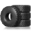 4 stk 116 mm 1,9 tommer gummidekk til 1:1-skala 5