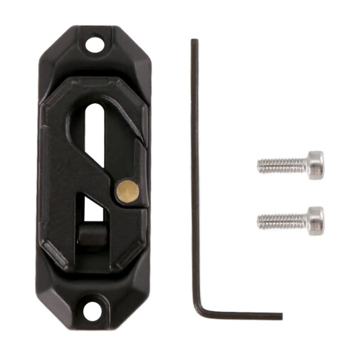 Winch Control Mount Plate Metal Hook Recovery Tool 1